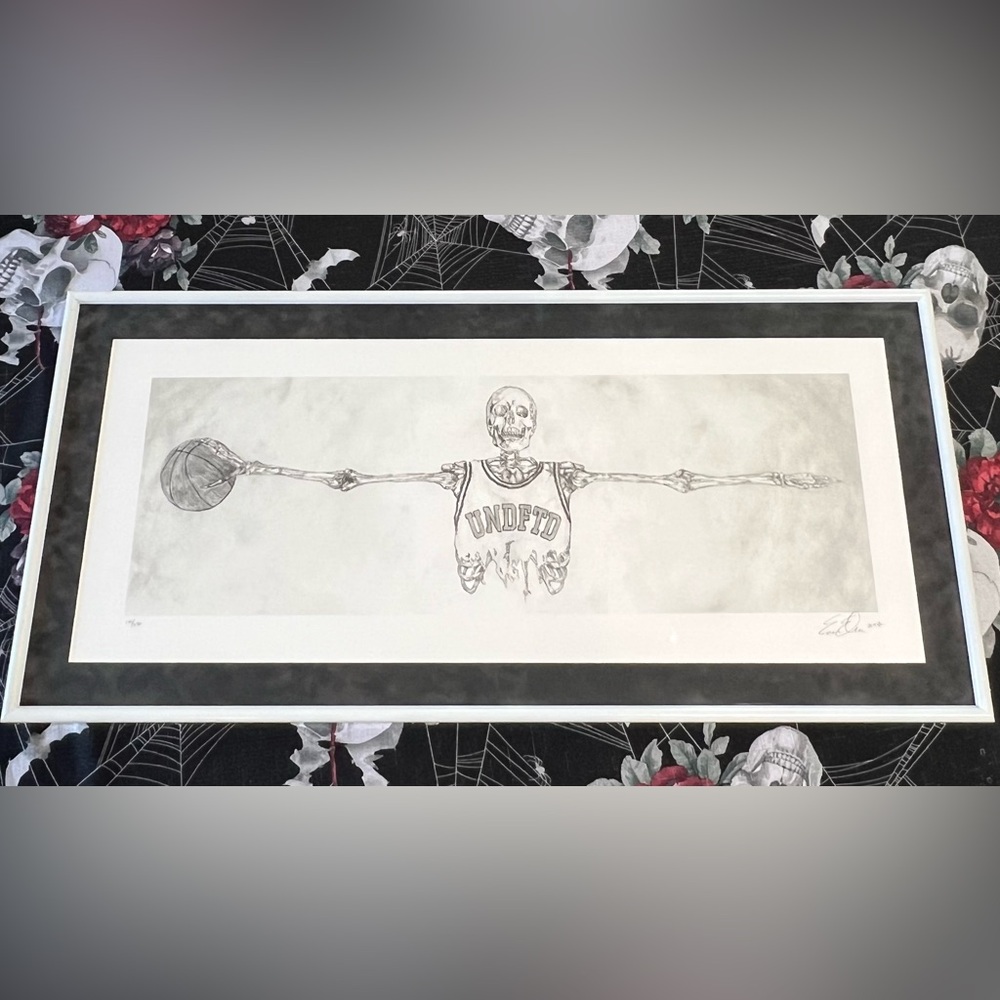 ORIGINAL 2007 UNDFTD x ERIC ELMS SIGNED MICHAEL JORDAN “WINGS” PRINT #135/230